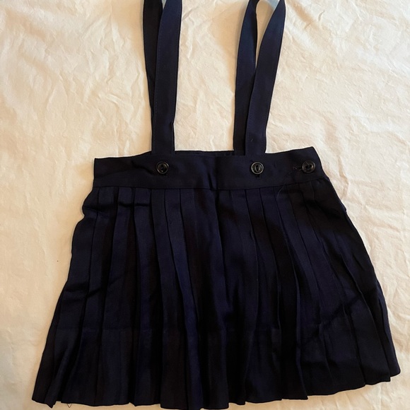 Navy Sailor Jacket Pleated Skirt Missy Master by Philip Schneider & Co 1950's 3T - Picture 7 of 7